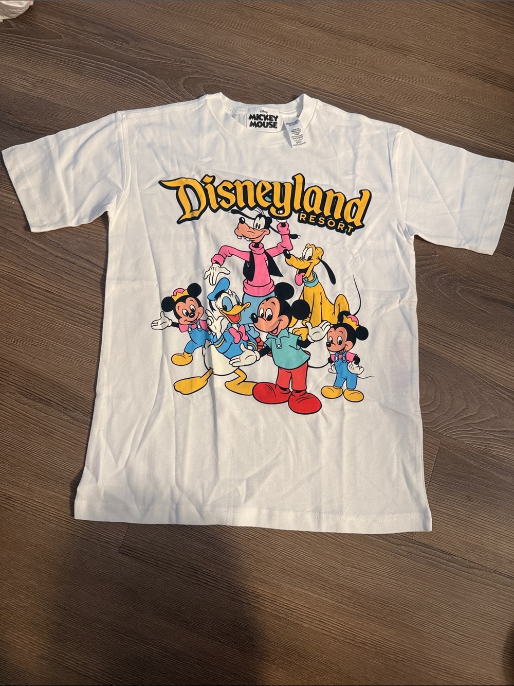 NWOT DISNEYLAND RESORT Mickey and Friends t shirt - size XS